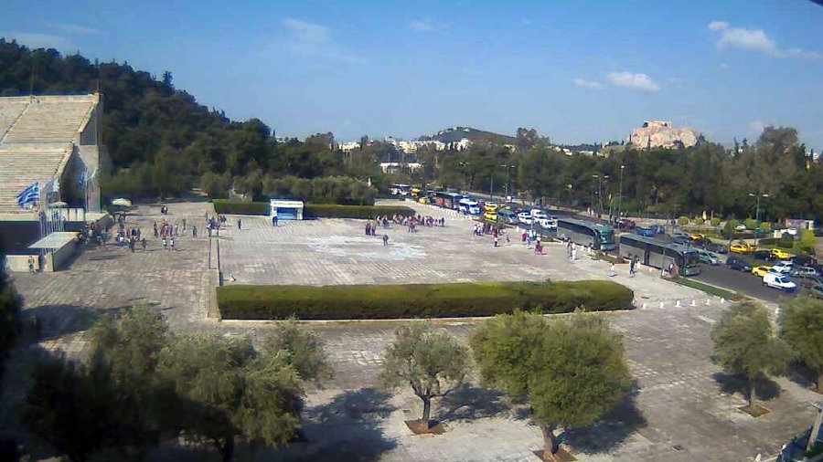Атина столица Гърция времето уеб камера Храм 'Партенон' хълм 'Акропол', 'Акрополис', kamerite, live camera Athens