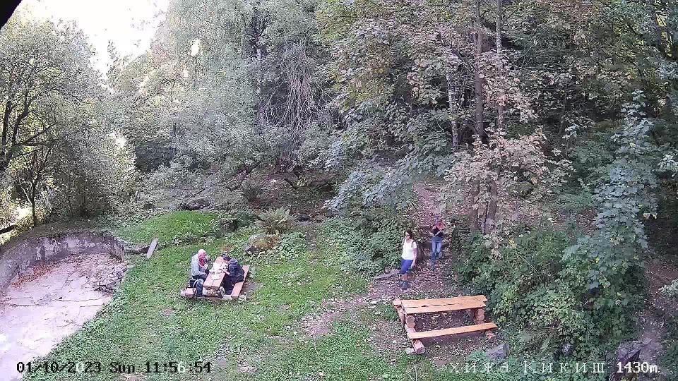 хижа Кикиш заслон, уеб камера, времето на живо Витоша планина, на (1430 м. надм. вис.), под връх 'Камен дел', kamerite, live camera vitosha