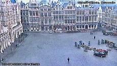 уеб камера от Брюксел, столица на Белгия, център площад 'Grand Place', времето на живо, kamerite