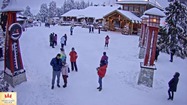 Уеб камера времето на живо селото Дядо Коледа - увеселителен парк в Лапландия, до град Рованиеми, Финландия live webcam