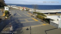 Бургас времето уеб камера на живо централен плаж мостик, морска градина бряг залив Черно море, kamerite