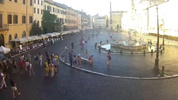 Рим уеб камера времето на живо, столица на Италия, площад пиаца Навона, kamerite, live camera Rome italy