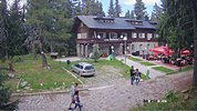 Природен парк Витоша планина времето уеб камера от семеен хотел и хотелски комплекс 'Боерица' (1700 м. н.в.)